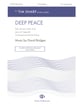 Deep Peace SA choral sheet music cover